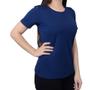 Imagem de Camiseta T-Shirt Feminina Olho Fatal Viscose Azul Storm 7600