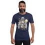 Imagem de Camiseta T-Shirt Masculina Astronauta Yellow Moon