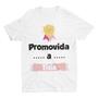 Imagem de Camiseta T-Shirt Promovida a Titia juvenil Branca