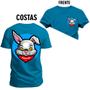 Imagem de Camiseta T-shirt Unissex Algodão Nexstar Coelho Frente Costas