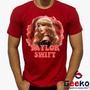 Imagem de Camiseta Taylor Swift 100% Algodão Pop Geeko