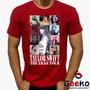 Imagem de Camiseta Taylor Swift 100% Algodão The Eras Tour Pop Geeko