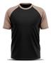 Imagem de Camiseta Térmica Esportiva Colegial Manga Curta Rash Guard Masculina Feminina Academia Treino Preto