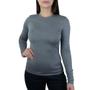 Imagem de Camiseta Térmica Feminina Upman ML Thermo Fine Cinza - 245RF