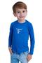 Imagem de Camiseta Térmica Infantil Unissex Uv50+ M. Longa - Uvmini004 - Azul Profundo