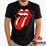 Imagem de Camiseta The Rolling Stones 100% Algodão Banda de Rock Geeko