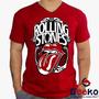 Imagem de Camiseta The Rolling Stones 100% Algodão Rock Geeko