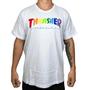 Imagem de Camiseta Thrasher Skate Mag Raibow Mag Branco