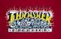 Imagem de Camiseta Thrasher Skulls Krak Bordo - Masculino