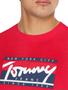 Imagem de Camiseta Tommy Jeans Masculina Essential Script Tee Vermelha