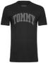 Imagem de Camiseta Tommy Jeans Masculina Regular Collegiate Arc Preta