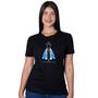 Imagem de Camiseta Tshirt Babylook Feminina  Nossa Senhora Aparecida 03 Romaria Precessão Básica 100% Algodão