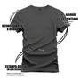 Imagem de Camiseta Unissex Confortável Estampada Premium Post Malone Fire