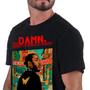 Imagem de Camiseta Unissex Lamar Kendrick Rapper Album Damn Kung Fuu 