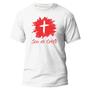 Imagem de Camiseta Unissex Sou de Cristo Moda Evangélica 100% Algodão