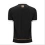 Imagem de Camiseta Vasco III 23/24 s/n Jogador Kappa Oficial Masculina - Preto/Branco