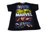 Imagem de Camiseta Vingadores Hulk Thor Capitão América Homem de Ferro Infantil Preta MAJ639 RCH