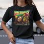 Imagem de Camiseta Vintage Bob Medalha Paz Rei Reggae Marley Jamaica