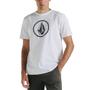 Imagem de Camiseta Volcom Circle Stone WT24 Masculina Branco