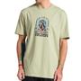 Imagem de Camiseta Volcom Sacred SM25 Masculina Verde Médio