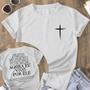 Imagem de Camisetas Adulto T-Shirt 100% algodão Estampas Gospel Jesus Unissex