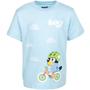 Imagem de Camisetas Bluey Bingo Dad Little Boys, pacote com 2 camisetas, azul/cinza, 7-8