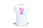 Imagem de Camisetas de Poliester Branco Personalizada Outubro Rosa 