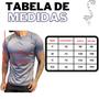 Imagem de camisetas dry fit masculina treino musculação academia tecido anti suor kit 3