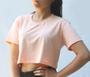 Imagem de Camisetinha Feminina Tumblr T Shirt Cropped Manga Curta