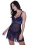 Imagem de Camisola com Bojo Tule Transparente - c2 CAMISOLA ELISA