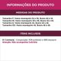 Imagem de Camisola em Microfibra e Renda Sem Bojo Alças Reguláveis Estilo Sedutor - ES204