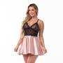 Imagem de Camisola Feminina Cetim Lisa Lingerie