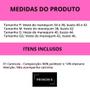 Imagem de Camisola Feminina Microfibra Luxo com Renda