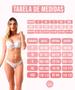 Imagem de Camisola IMI Lingerie Tule Calcinha Fio Dental Juliette Branca