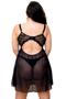 Imagem de Camisola Plus Size Renda Detalhe Costas