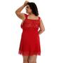 Imagem de Camisola Plus Size sem Bojo Linha Noite em Microfibra Estilo Sedutor - DRP307