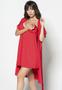 Imagem de Camisola Romantic Renda Amamentação com Robe Gestante Maternidade Pós Parto