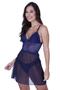 Imagem de Camisola sem Bojo com Calcinha Tule Transparente - c4 CAMISOLA JOANA