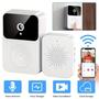 Imagem de Campainha Com Câmera Porteiro Inteligente Sem Fio Wi-Fi Smart Home Celular