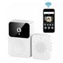 Imagem de Campainha Com Câmera Porteiro Inteligente Sem Fio Wi-Fi Smart Home Celular