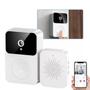 Campainha Inteligente Interfone Câmera Áudio Wi-fi Protetora - Camera Campainha Imagem de Campainha Inteligente Interfone Câmera Áudio Wi-fi Protetora
