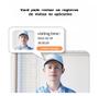 Imagem de Campainha Inteligente Sem Fio Com Vídeo Wi-Fi Voz Registro Visitante