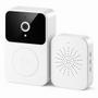 Imagem de Campainha Interfone Inteligente Camera E Audio Wifi Com Fio