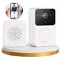Imagem de Campainha Interfone Inteligente Camera E Audio Wifi Com Fio