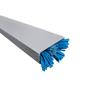 Imagem de Canaleta Grande Cinza Com Parede Fechada em PVC Rígido 150 mm x 50 mm (15 cm x 5 cm) Cinza - Hellermann Tyton