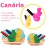 Imagem de Canário Cantor Divertido Apito Infantil Pica Pau Brinquedos