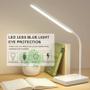 Imagem de Candeeiro de secretária LED para crianças que lêem as luzes prot