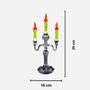 Imagem de Candelabro Halloween Macabro Com Luz Assustador