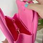 Imagem de Candy Color Soft Leather Handbag Women's Bag, Nicho High-End