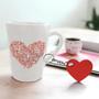 Imagem de Caneca 250ml com Chaveiro - Eu e Você